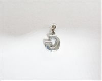 Charm Giorgio Visconti Donna in Oro bianco Diamante 0.05 Ct CB38126G - CB38126G